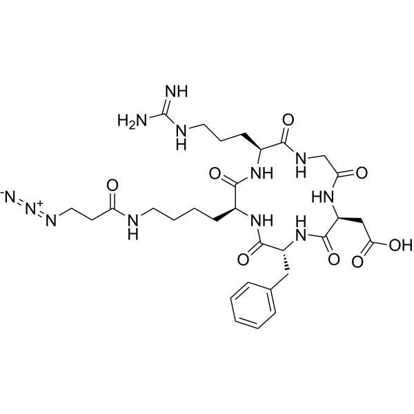 Cyclo[Arg-Gly-Asp-D-Phe-Lys(Azide)] 2767993-86-0